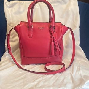 Coach Legacy Mini Tanner - Pink Scarlet